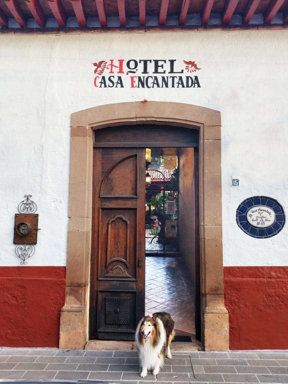 Hotel Casa Encantada Pátzcuaro Esterno foto